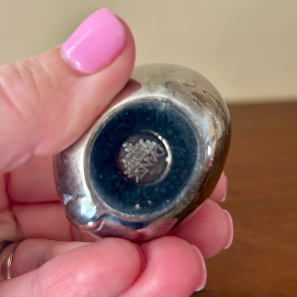 🐇 Vintage Dansk Silver Plated Miniature Bunny 🐰 paperweight, Home Decor - Picture 6 of 7